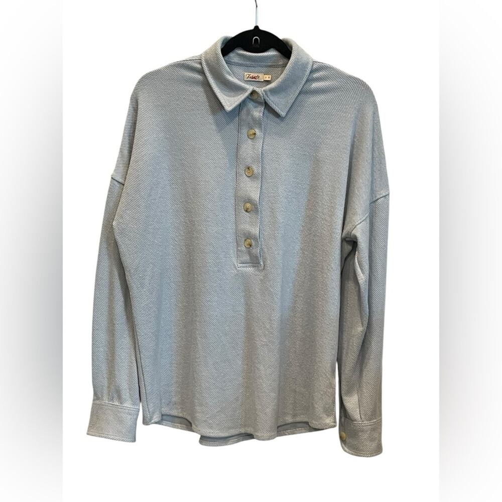 Faherty Womens Long Sleeve Button Up Shirt - Size:S - Picture 2 of 9